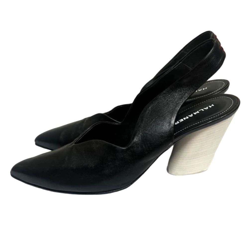 Halmanera Colorblock Slingback Heels Sz. 41 (Us 10.5)